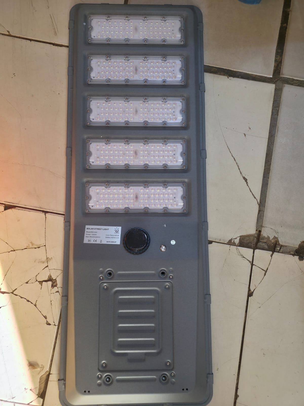 1000W Solar Street Light All Metallic