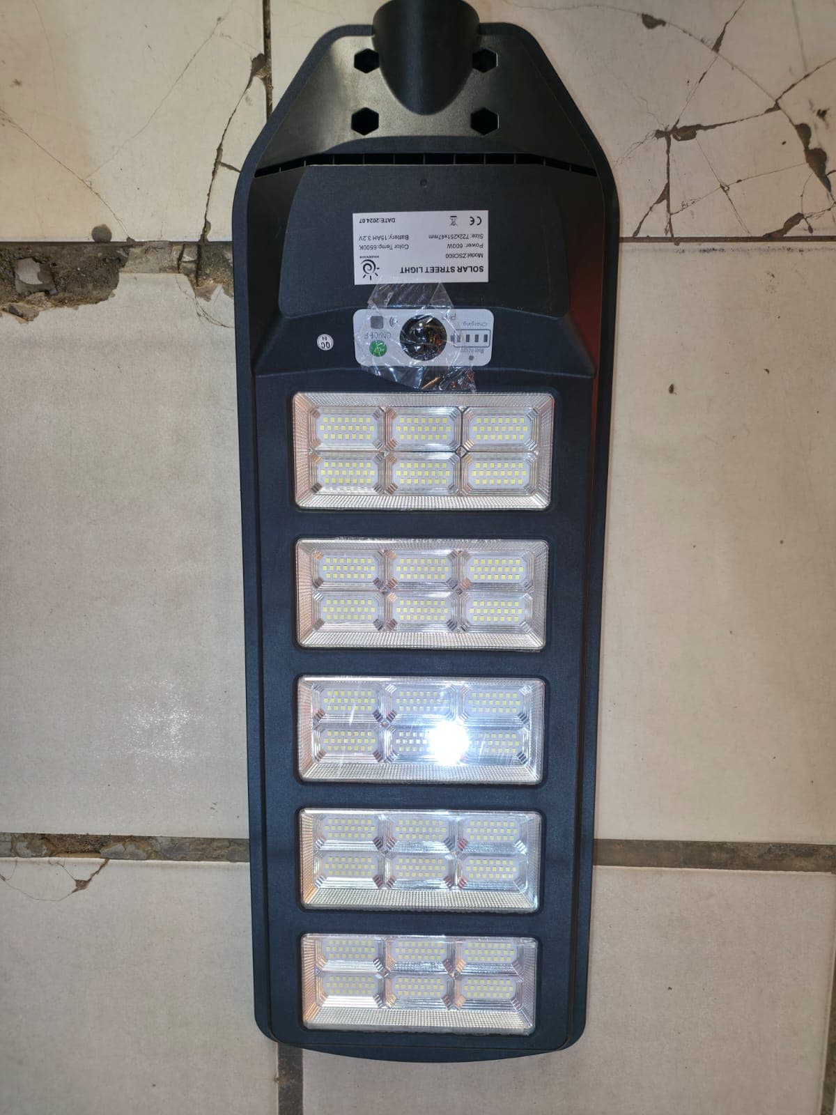 600W Bright Solar Street Light